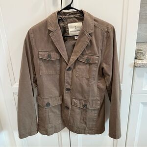 Mutual Weave Olive Green Barn Chore Jacket
